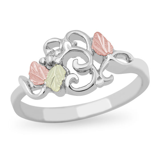 12k Green and Rose Gold Black Hills Silver Motif Size 9.75 May Birthstone Created Soude Emerald Bypass Ring Sterling Silver 12k Green and Rose Gold Black Hills Silver Motif Size 9.75 May Birthstone Created Soude Emerald Bypass Ring Sterling Silver