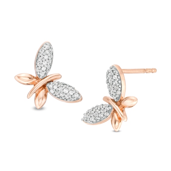 Details about Round & Marquise Gemstone Butterfly Stud Earrings 14K Yellow Gold Over Sterling Details about Round & Marquise Gemstone Butterfly Stud Earrings 14K Yellow Gold Over Sterling