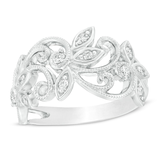 Sterling Silver Filigree Ring