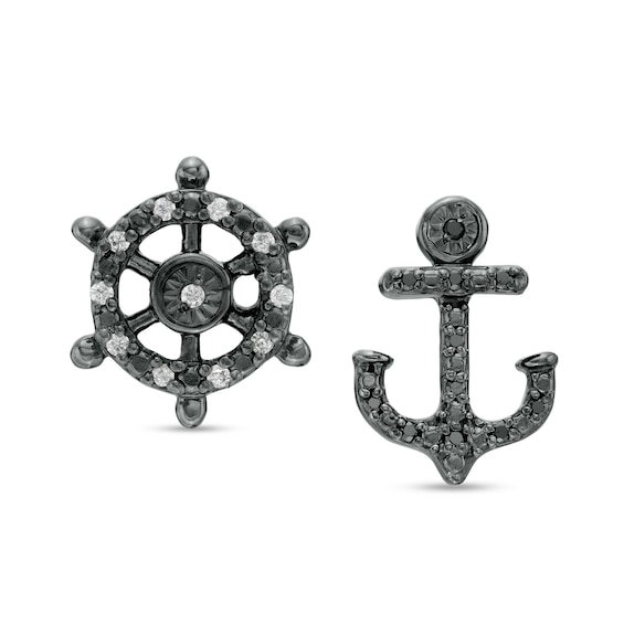Antique Bronze STUDS Jewellery GIFT Nautical/Sailor/Sea/Ship ANCHOR EARRINGS 