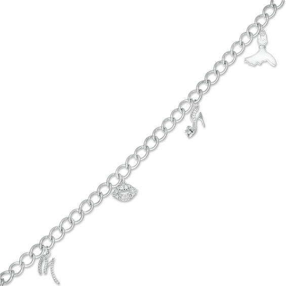 De Buman Sterling Silver Lucky Number 0 Enamel Charm Bead-fits Charm Bracelets De Buman Sterling Silver Lucky Number 0 Enamel Charm Bead-fits Charm Bracelets