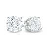 Thumbnail Image 0 of 2 CT. T.W. Certified Lab-Created Diamond Solitaire Stud Earrings in 14K White Gold (F/SI2)