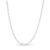 Thumbnail Image 0 of 2.0mm Singapore Chain Necklace in Solid Sterling Silver  - 18"