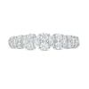 Thumbnail Image 3 of 5/8 CT. T.W. Baguette and Round Diamond Band in 14K White Gold