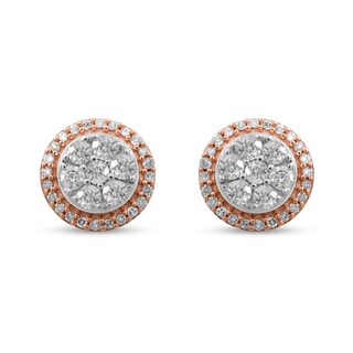 zales diamond earrings gold