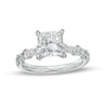 Thumbnail Image 0 of TRUE Lab-Created Diamonds by Vera Wang Love 2-3/4 CT. T.W. Scallop Shank Engagement Ring in 14K White Gold (F/VS2)