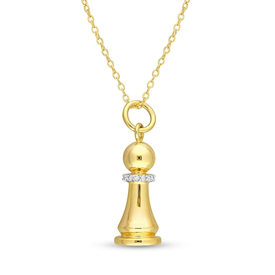 Pawn Chess Piece 24K Gold