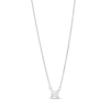 Thumbnail Image 0 of 1/3 CT. Certified Lab-Created Diamond Solitaire Necklace in 14K White Gold (F/SI2)