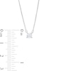Thumbnail Image 2 of 1/3 CT. Certified Lab-Created Diamond Solitaire Necklace in 14K White Gold (F/SI2)