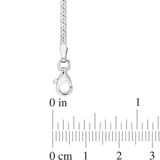 2.0mm Herringbone Chain Necklace in Sterling Silver 16" Zales