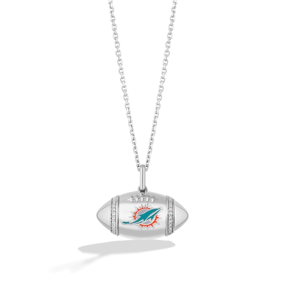miami dolphins gold charm