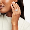 Thumbnail Image 1 of 1-1/2 CT. T.W. Pear-Shaped Diamond Split Shank Past Present Future® Engagement Ring in 14K White Gold (I/I1)