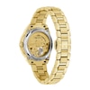 Thumbnail Image 2 of Ladies' Bulova Sutton Gold-Tone Watch with Mother-of-Pearl Dial and Skeleton Heart (Model: 97L172)