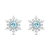 Thumbnail Image 4 of Collector’s Edition Enchanted Disney Frozen 10th Anniversary Snowflake Pendant and Stud Earrings Set in Sterling Silver