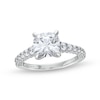 Thumbnail Image 0 of TRUE Lab-Created Diamonds by Vera Wang Love 2-3/4 CT. T.W. Cushion-Cut Diamond Engagement Ring in 14K White Gold (F/VS2)