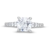 Thumbnail Image 3 of TRUE Lab-Created Diamonds by Vera Wang Love 2-3/4 CT. T.W. Cushion-Cut Diamond Engagement Ring in 14K White Gold (F/VS2)