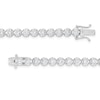Thumbnail Image 2 of 3 CT. T.W. Certified Lab-Created Tennis Bracelet in 14K White Gold (F/SI2)