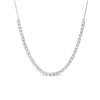Thumbnail Image 0 of 2 CT. T.W. Certified Lab-Created Diamond Line Necklace in 14K White Gold (F/SI2)