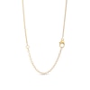 Thumbnail Image 2 of 1 CT. T.W. Certified Lab-Created Diamond Graduated Bezel-Set Necklace in 14K Gold (F/SI2) - 17"