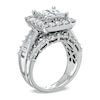 Thumbnail Image 1 of Previously Owned - 3 CT. T.W. Quad Princess-Cut Diamond Engagement Ring in 14K White Gold