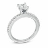 Thumbnail Image 1 of Previously Owned - Vera Wang Love Collection 5/8 CT. T.W. Princess-Cut Diamond Engagement Ring in 14K White Gold