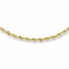2.0mm Classic Rope Chain Necklace in 14K Gold - 20"