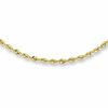 Thumbnail Image 1 of 1.0mm Rope Chain Necklace in Solid 14K Gold - 20"