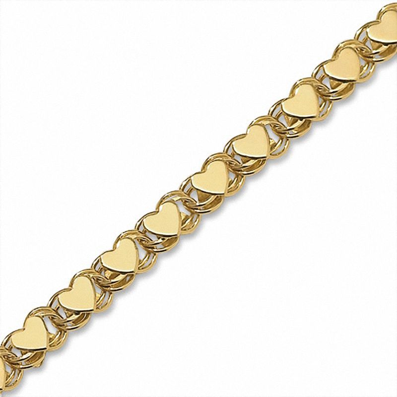 Zales cheap heart anklet