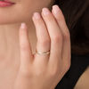Thumbnail Image 2 of 1/4 CT. T.W. Diamond Channel Band in 14K Gold