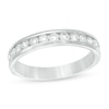 1/2 CT. T.W. Diamond Channel Band in 14K White Gold