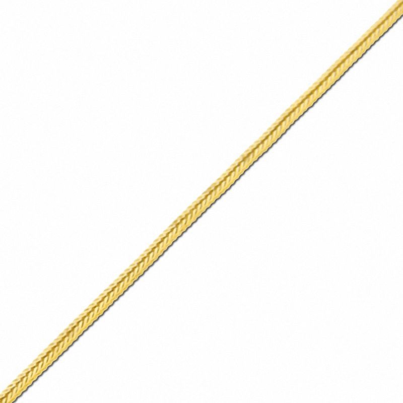 Ladies' 1.1mm Foxtail Chain Necklace in 14K Gold - 18"