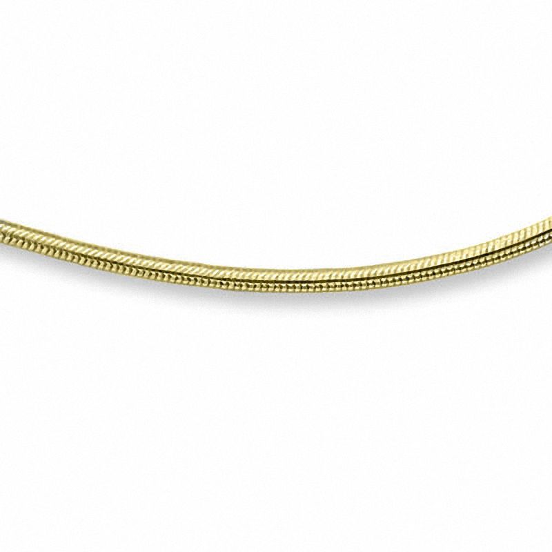 Main Image 1 of Snake Chain Necklace in 14K Gold - 20"
