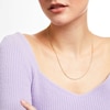Thumbnail Image 3 of 1.75mm Diamond-Cut Rope Chain Necklace in 14K Gold - 20"