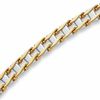 Thumbnail Image 0 of Men's Link Bracelet in 10K Two-Tone Gold - 9.0"