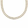 Thumbnail Image 1 of 14K Two-Tone Gold Railroad Link Necklace - 20"