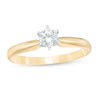 Thumbnail Image 1 of 1/3 CT. Diamond Solitaire Engagement Ring in 14K Gold