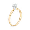 Thumbnail Image 2 of 1/3 CT. Diamond Solitaire Engagement Ring in 14K Gold