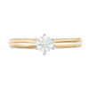 Thumbnail Image 6 of 1/3 CT. Diamond Solitaire Engagement Ring in 14K Gold