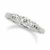 Thumbnail Image 1 of 1/2 CT. T.W. Diamond Three Stone Ring in Platinum