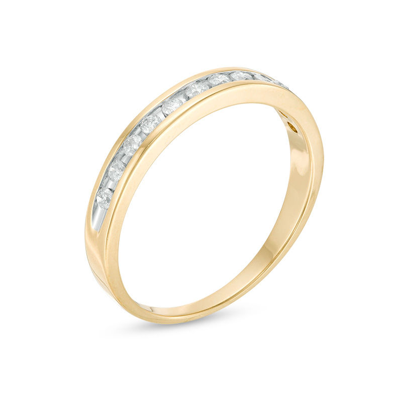 Main Image 2 of 1/4 CT. T.W. Diamond Love Ring in 10K Gold