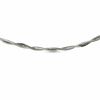 Thumbnail Image 1 of Twisted Snake Chain Necklace in 14K White Gold - 18&quot;