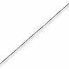 Thumbnail Image 1 of 10K White Gold Bead and Bar Chain Anklet
