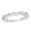Thumbnail Image 0 of 1/4 CT. T.W. Diamond Channel Band in 10K White Gold