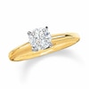 1 CT. T.W. Certified Diamond Solitaire Engagement Ring in 14K Gold