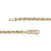 Thumbnail Image 3 of 2.0mm Diamond-Cut Rope Chain Necklace in 14K Gold - 20"