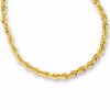 Thumbnail Image 1 of 4.0mm Diamond-Cut Rope Chain Necklace in 14K Gold - 20&quot;
