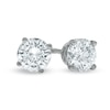 Thumbnail Image 0 of 3/4 CT. T.W. Diamond Solitaire Stud Earrings in 14K White Gold (I/I1)