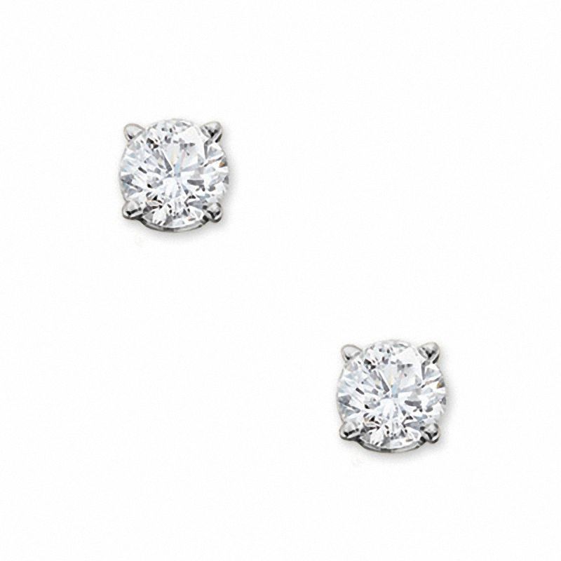 THE LEO First Light Diamond Earrings 1/3 ct tw 14K White Gold | Jared