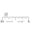 Thumbnail Image 2 of 1/2 CT. T.W. Diamond Solitaire Stud Earrings in 14K White Gold (I/I1)