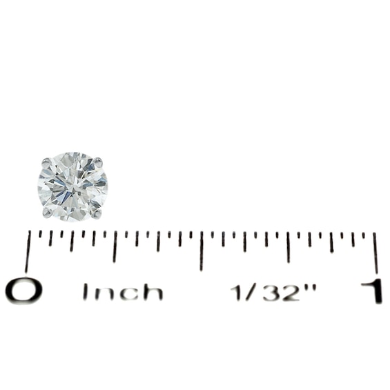 1 CT. T.w. Diamond Solitaire Stud Earrings in 14K White Gold (I/I1)
